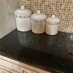 set of 3 canisters set
