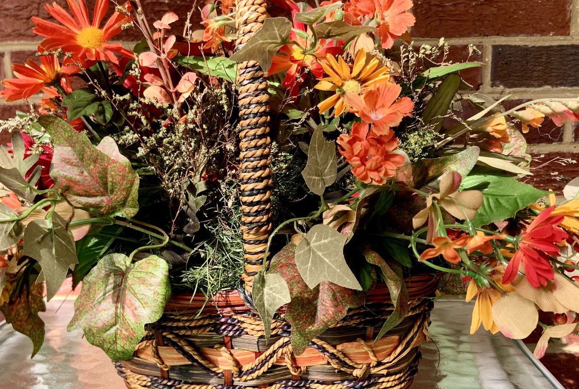 Beautiful Floral Basket Arrangement