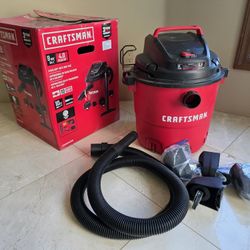  NEVER USED! Craftsman 9-Gallon Shop Vac (4 HP) - Pristine Condition, w/ Box!