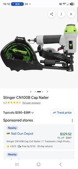 Stinger CN100B Cap Coil Nailer