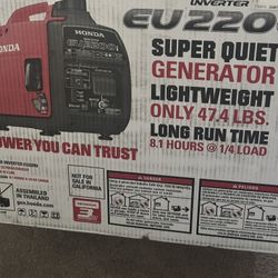 Brand New Honda Generator 
