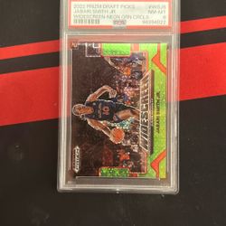 2022 Prim, Jabari Smith Jr PSA 8 wide screen 5/5