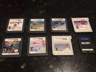 Nintendo DS/PS Vita Games