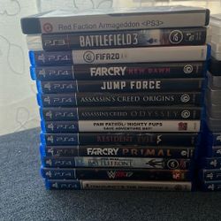 PS4 & PS3 Games 