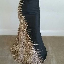 Beaded Formal Prom or Ball Gown Size 2/4