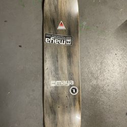Blank Maya skateboard Deck 7.8”X 32”