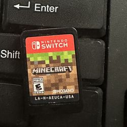 Minecraft Switch Game Cartridge Only