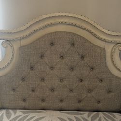 Upholstered Panel Bed 