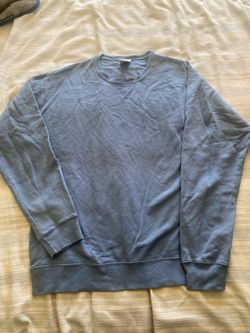 Blue Sweatshirt Blank by Hanes