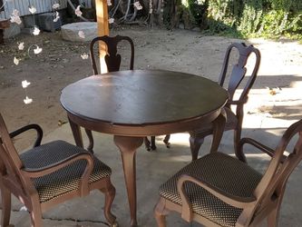 outdoor rustic vintage table