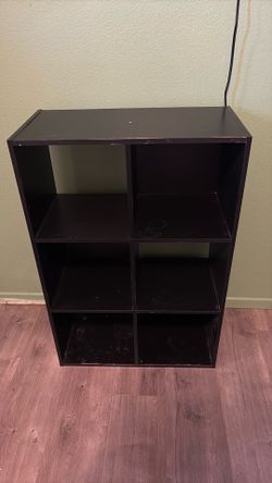 Black shelf