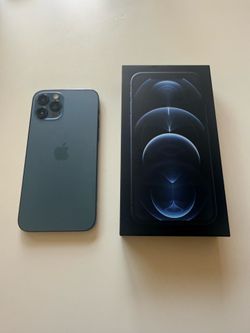 Apple iPhone 12 Pro (256GB) - Pacific Blue (MGLW3LL/A)