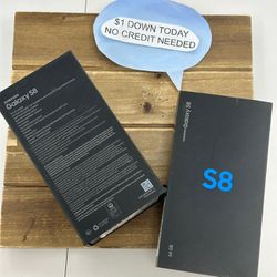 Samsung Galaxy S8 - Pay $1 DOWN AVAILABLE - NO CREDIT NEEDED