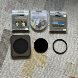 DSLR Lens Filters For 62 And 72mm