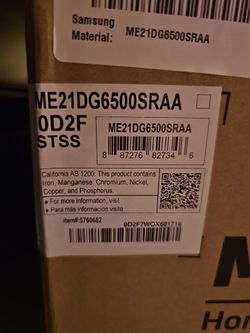 Samsung Bespoke Microwave New