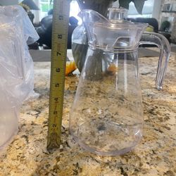 Pitcher 2 Lt. Clear Plastic