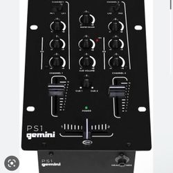 Gemini PS1 Mixer - 2 Channel