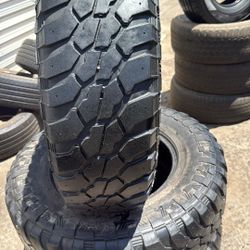 LT 245/75r16 USED TIRES GREMAXMUD TERRITORY 10PLY FOR SALE SET OF 4 TIRES $180 WITH INSTALLED CASH PRICE 