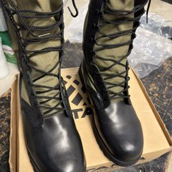 ALTAMA MILITARY TACTICAL LAW ENFORCEMENT FOREST JUNGLE ALL TERRAIN BOOTS OLIVE GREEN BLACK 12 11 10