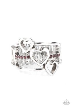 Paparazzi Purple Heart Ring