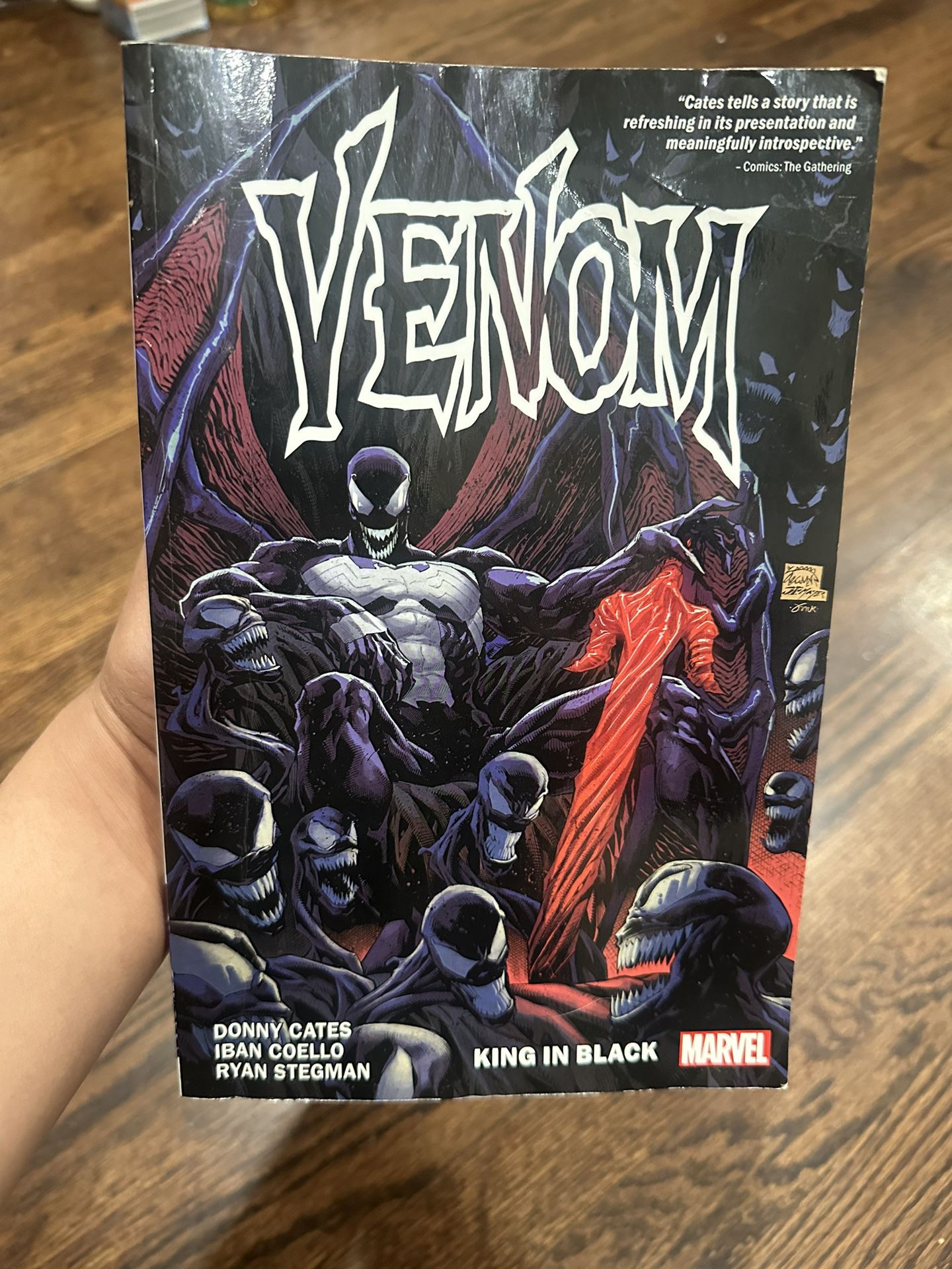 Venom King In Black Soft Cover Comic Book