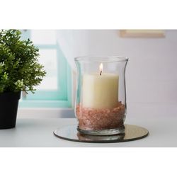 6” Hurricane Vases Set Of 8