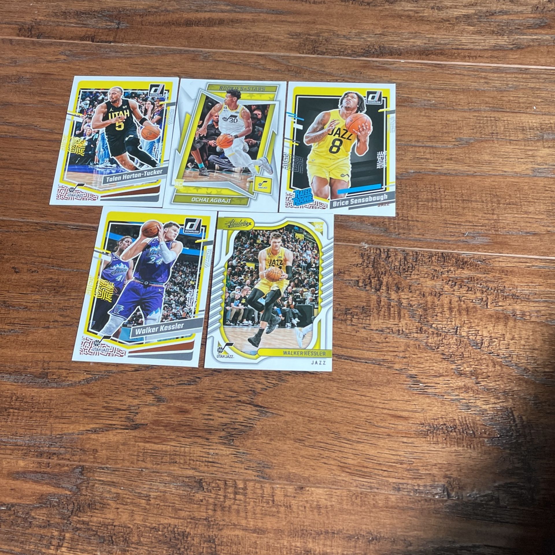 Utah Jazz Basketball Player Cards 