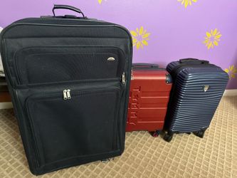 3 piece luggage bag