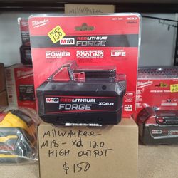Milwaukee M18 Redlithium Forge Xc8.0 Battery 