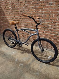 NEW RETROSPEC CHATHAM 1 MATTE GRAPHITE SINGLE SPEED  BEACH CRUISER BIKE