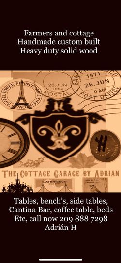 Cottage and farmers furniture