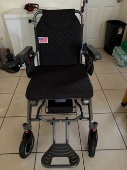 Electric Power Wheelchair with Joystick Control