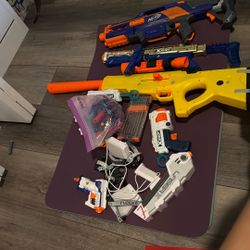 Nerf Gun Lot