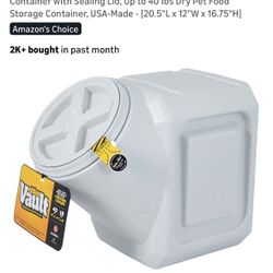 Gamma2 Vault - Dog Food Storage Container 