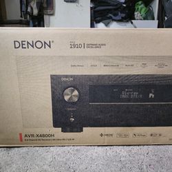 Denon AVR x4800h 9.4 Channel Receiver (NEW)