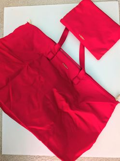 TUMI LARGE just in case Red