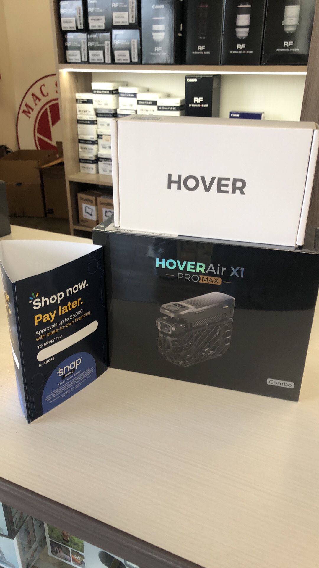 Hover Air pro Max drone w/beacon And joystick combo ( Downey, Ca)