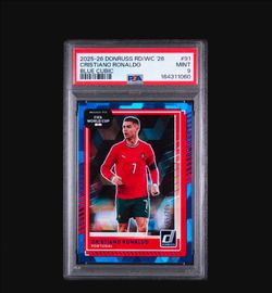 2025-2026 PANINI DONRUSS ROAD TO FIFA WORLD CUP 26 | BLUE CUBIC CRISTIANO #/205
