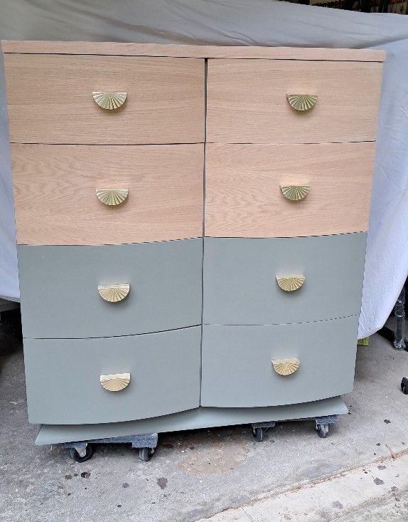 *This Week Only* Unique Refinished Wood Dresser