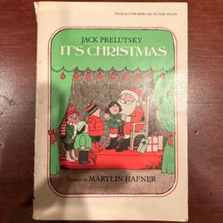 It’s Christmas Children’s book by Jack Prelutsky