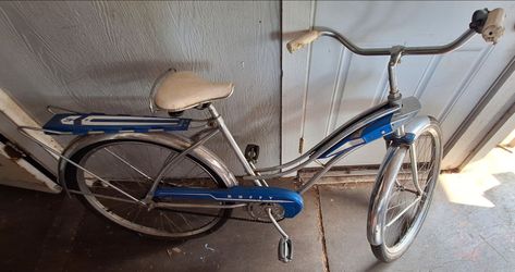 Huffy silver jet bike