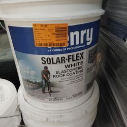 5 Galones De Cemento Para Reparación De Techos 