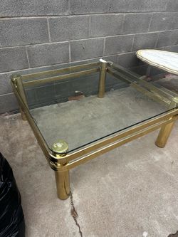 Coffee table and end table