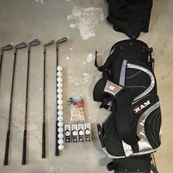 LEFT Handed RAM Golf Clubs, Bag & Accessories 