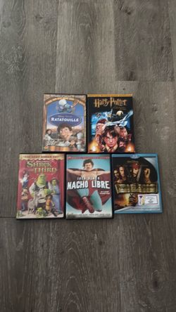 Assortment of DVD Movies $5 each