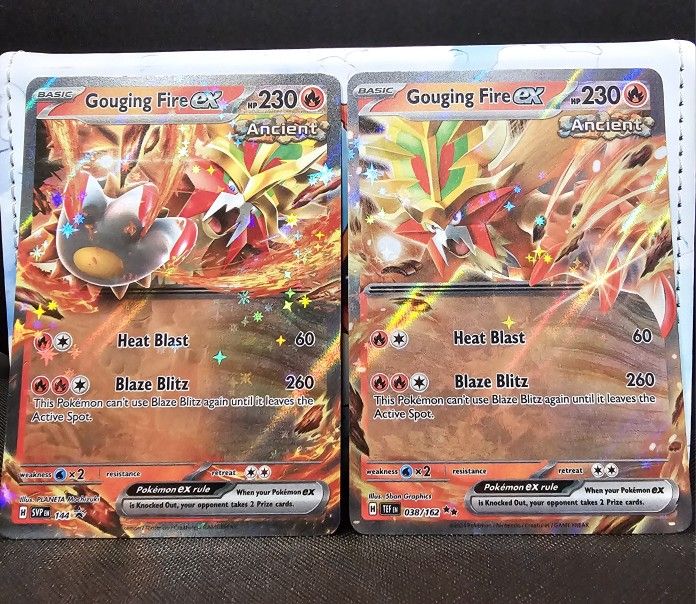 Gouging Fire EX And Ex Alt Bundle (Pokemon Tcg)