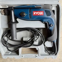 Ryobi 1/2 Inch Corded Reversible Electric Hammer Drill D552H