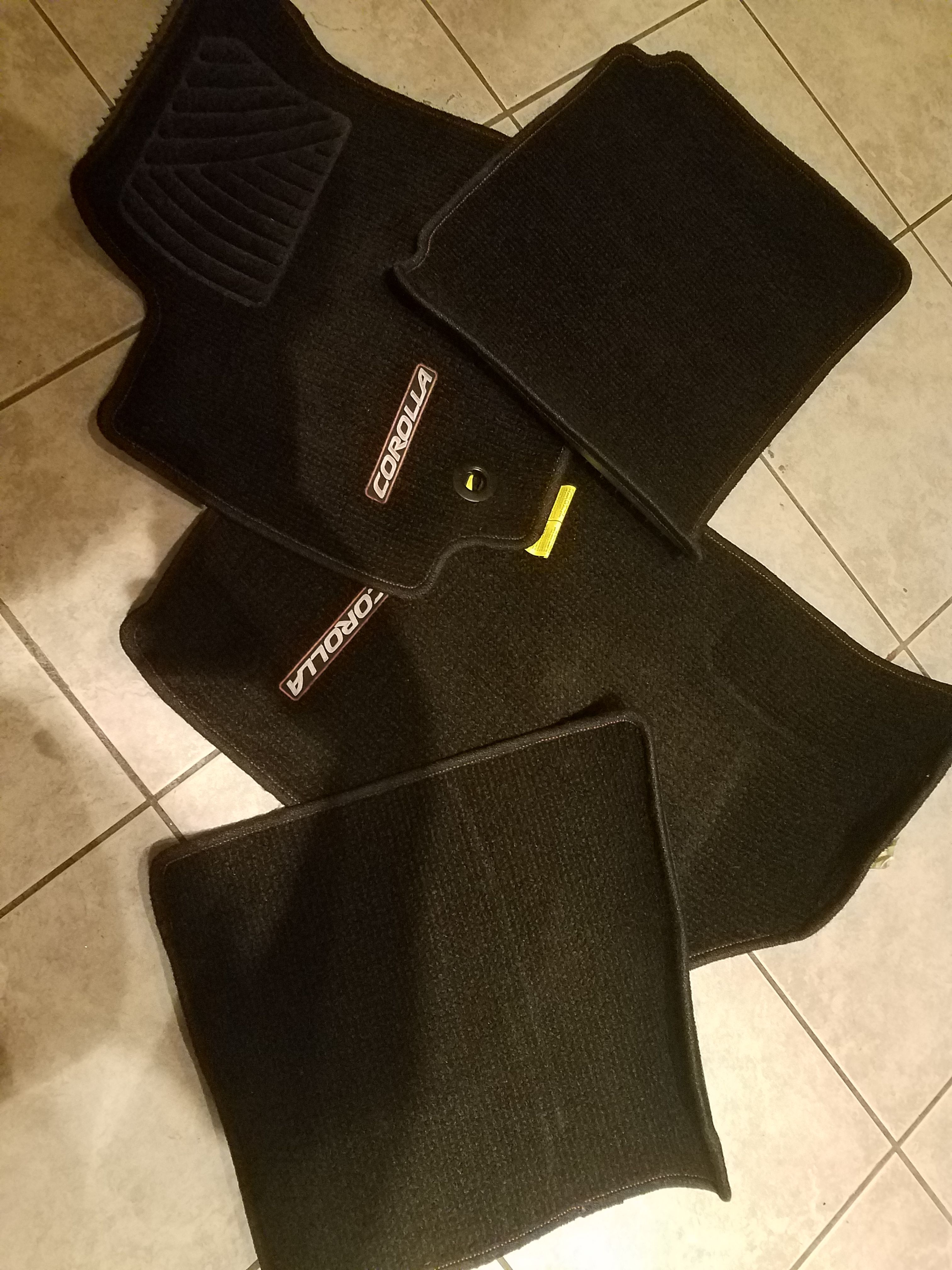 Oem Toyota Corolla Mats 14-16