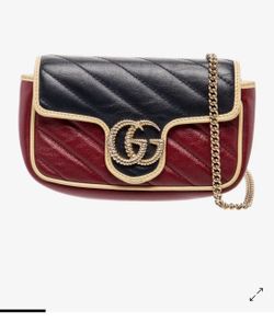 Gucci marmont leather mini bag