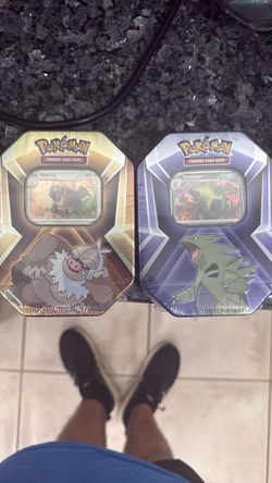 Pokemon tins A triple Header